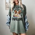 Papillon Dog Breed Life Is Better With Books And Papillons Women's Comfort Colors T-Shirt Berry Papillon Dog Breed Life Is Better With Books And Papillons Women's Comfort Colors T-Shirt Berry