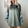People Not A Big Enthusiast Introvert Sarcasm Quote Women's Comfort Colors T-Shirt Berry