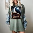 Raven On A Stack Of Books Wisdom Of Odin Women's Comfort Colors T-Shirt Berry Raven On A Stack Of Books Wisdom Of Odin Women's Comfort Colors T-Shirt Berry