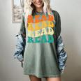 Read Read Read Read Book Lover Reading Bookworm Reader Women's Comfort Colors T-Shirt Berry