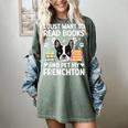 Read Books & Pet My Frenchton Owner Frenchton Lover Women's Comfort Colors T-Shirt Berry