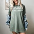 Read Books Lift Weights Fight Fascists Lovers Reading Women's Comfort Colors T-Shirt Berry Read Books Lift Weights Fight Fascists Lovers Reading Women's Comfort Colors T-Shirt Berry