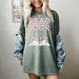 Read Your Heart Out Book Adventures In Pages Women's Comfort Colors T-Shirt Berry