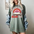 Read Your Heart Out Book Lovers Emotional Fall Vibes Women's Comfort Colors T-Shirt Berry