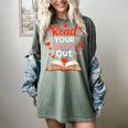 Read Your Heart Out Reading Book Lover Valentine Day Women's Comfort Colors T-Shirt Berry