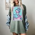 The Reader Retro Reading Skeleton Books Flowers Tarot Card Women's Comfort Colors T-Shirt Berry The Reader Retro Reading Skeleton Books Flowers Tarot Card Women's Comfort Colors T-Shirt Berry