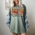 Reading Bookmarks Are For Quitters Reader Book Lovers Women's Comfort Colors T-Shirt Berry Reading Bookmarks Are For Quitters Reader Book Lovers Women's Comfort Colors T-Shirt Berry