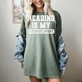 Reading Is My Favorite Sport Book Lover Reader Women's Comfort Colors T-Shirt Berry Reading Is My Favorite Sport Book Lover Reader Women's Comfort Colors T-Shirt Berry