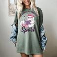 Reading Is My Favorite Sport Saying Cat And Book Lover Women's Comfort Colors T-Shirt Berry