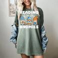 Reading With My Gnomies Gnomes Books Lover Bookworm Women's Comfort Colors T-Shirt Berry Reading With My Gnomies Gnomes Books Lover Bookworm Women's Comfort Colors T-Shirt Berry