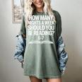 Reading Meme 6 To 7 Nights a Week Book Appreciation Women's Comfort Colors T-Shirt Berry