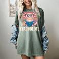 Readsolotl Axolotl Reading Book Lover Kawaii Bookworms Women's Comfort Colors T-Shirt Berry