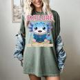 Readsolotl Kawaii Axolotl Book Lover Reading Women's Comfort Colors T-Shirt Berry Readsolotl Kawaii Axolotl Book Lover Reading Women's Comfort Colors T-Shirt Berry
