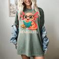 Readsolotl Kawaii Axolotl Reading Book Lover Women's Comfort Colors T-Shirt Berry Readsolotl Kawaii Axolotl Reading Book Lover Women's Comfort Colors T-Shirt Berry