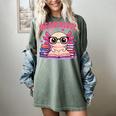 Readsolotl Pink Kawaii Axolotl Book Lover Reading Women's Comfort Colors T-Shirt Berry Readsolotl Pink Kawaii Axolotl Book Lover Reading Women's Comfort Colors T-Shirt Berry
