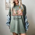 Retired 2025 A New Chapter Begins Retirement Teacher Book Women's Comfort Colors T-Shirt Berry Retired 2025 A New Chapter Begins Retirement Teacher Book Women's Comfort Colors T-Shirt Berry