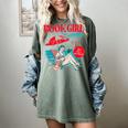 Retro Book Girl Summer For Women Beach Reading Women's Comfort Colors T-Shirt Berry Retro Book Girl Summer For Women Beach Reading Women's Comfort Colors T-Shirt Berry