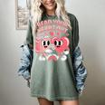 Retro Read Your Heart Out Valentine's Day Teacher Book Lover Women's Comfort Colors T-Shirt Berry Retro Read Your Heart Out Valentine's Day Teacher Book Lover Women's Comfort Colors T-Shirt Berry
