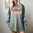 Retro Read Your Heart Out Valentine’s Day Teacher Book Lover Women's Comfort Colors T-Shirt Berry