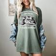 Retro I Stay Home I Read Books I Pet My Cat I Regret Nothing Women's Comfort Colors T-Shirt Berry