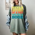 Retro Never Underestimate The Power Of a Boy With a Book Women's Comfort Colors T-Shirt Berry Retro Never Underestimate The Power Of a Boy With a Book Women's Comfort Colors T-Shirt Berry