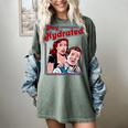 Retro Vampire Book Cover Style Stay Hydrated Halloween Women's Comfort Colors T-Shirt Berry