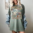 RtY Book Man Graphic Eyes Colorful Art Small Women's Comfort Colors T-Shirt Berry