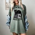 Salem Witch Book Club Bookish Halloween Cat Women Women's Comfort Colors T-Shirt Berry Salem Witch Book Club Bookish Halloween Cat Women Women's Comfort Colors T-Shirt Berry
