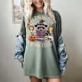 Salem Witch Book Club Bookish Halloween Raccoon Witchcraft Women's Comfort Colors T-Shirt Berry