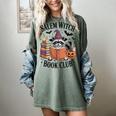 Salem WItch Book Club Halloween Raccoon Witch Reading Book Women's Comfort Colors T-Shirt Berry Salem WItch Book Club Halloween Raccoon Witch Reading Book Women's Comfort Colors T-Shirt Berry
