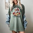 He Sees What You'Ve Been Reading Santa Xmas Book Lover Women's Comfort Colors T-Shirt Berry