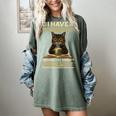 i Have Selective Hearing Cat Coffee Books Retro Women's Comfort Colors T-Shirt Berry