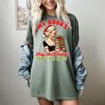 Smut Reader Christmas My Books May Be Naughty But I'm Nice Women's Comfort Colors T-Shirt Berry