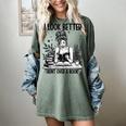 Smutty Spicy Book Smut Reader I Look Better Bent Over A Book Women's Comfort Colors T-Shirt Berry