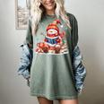 Snowman Reading Books Lovers Christmas Librarian Bookworm Women's Comfort Colors T-Shirt Berry Snowman Reading Books Lovers Christmas Librarian Bookworm Women's Comfort Colors T-Shirt Berry