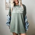 Sometimes I Think I Read Too Much Book Reader Quote Women's Comfort Colors T-Shirt Berry