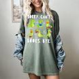 Sorry Can't Books Bye Dinosaur Librarian Bookworm Teacher Women's Comfort Colors T-Shirt Berry