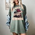 Spicy Books Merch Dark Romance You Had Me At Trigger Warning Women's Comfort Colors T-Shirt Berry Spicy Books Merch Dark Romance You Had Me At Trigger Warning Women's Comfort Colors T-Shirt Berry