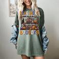 Spooky Halloween Bookshelf Bookcase Read More Books Women's Comfort Colors T-Shirt Berry