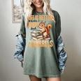 Squirrel Animal Life Is Better With Books And a Women's Comfort Colors T-Shirt Berry