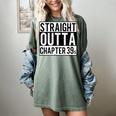 Straight Outta Chapter 39 Cute Book Lover Reader Women's Comfort Colors T-Shirt Berry