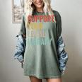 Support Your Local Library Books Bookaholic Teacher Bookworm Women's Comfort Colors T-Shirt Berry