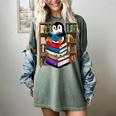 Teacher Librarian Kawaii Penguin Book Lover Penguin Women's Comfort Colors T-Shirt Berry