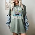 That’s What I Do Pet Cats Read Books Forget Things Flower Women's Comfort Colors T-Shirt Berry