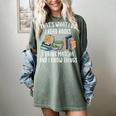That's What I Do I Read Books I Drink Matcha I Know Things Women's Comfort Colors T-Shirt Berry That's What I Do I Read Books I Drink Matcha I Know Things Women's Comfort Colors T-Shirt Berry