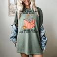 That's What I Do I Read Books I Drink Tea And I Know Things Women's Comfort Colors T-Shirt Berry