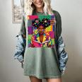 History Month Educated Black Women Girls Reading Book Women's Comfort Colors T-Shirt Berry
