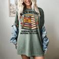 History Month Teacher Reading Book Lover Floral Stack Premium Tri-Blend Women's Comfort Colors T-Shirt Berry