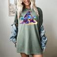 Turtle Wearing Sunglasses Reading A Book On The Beach Summer Women's Comfort Colors T-Shirt Berry