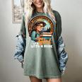 Never Underestimate The Power Of a Girl With a Book Reading Women's Comfort Colors T-Shirt Berry